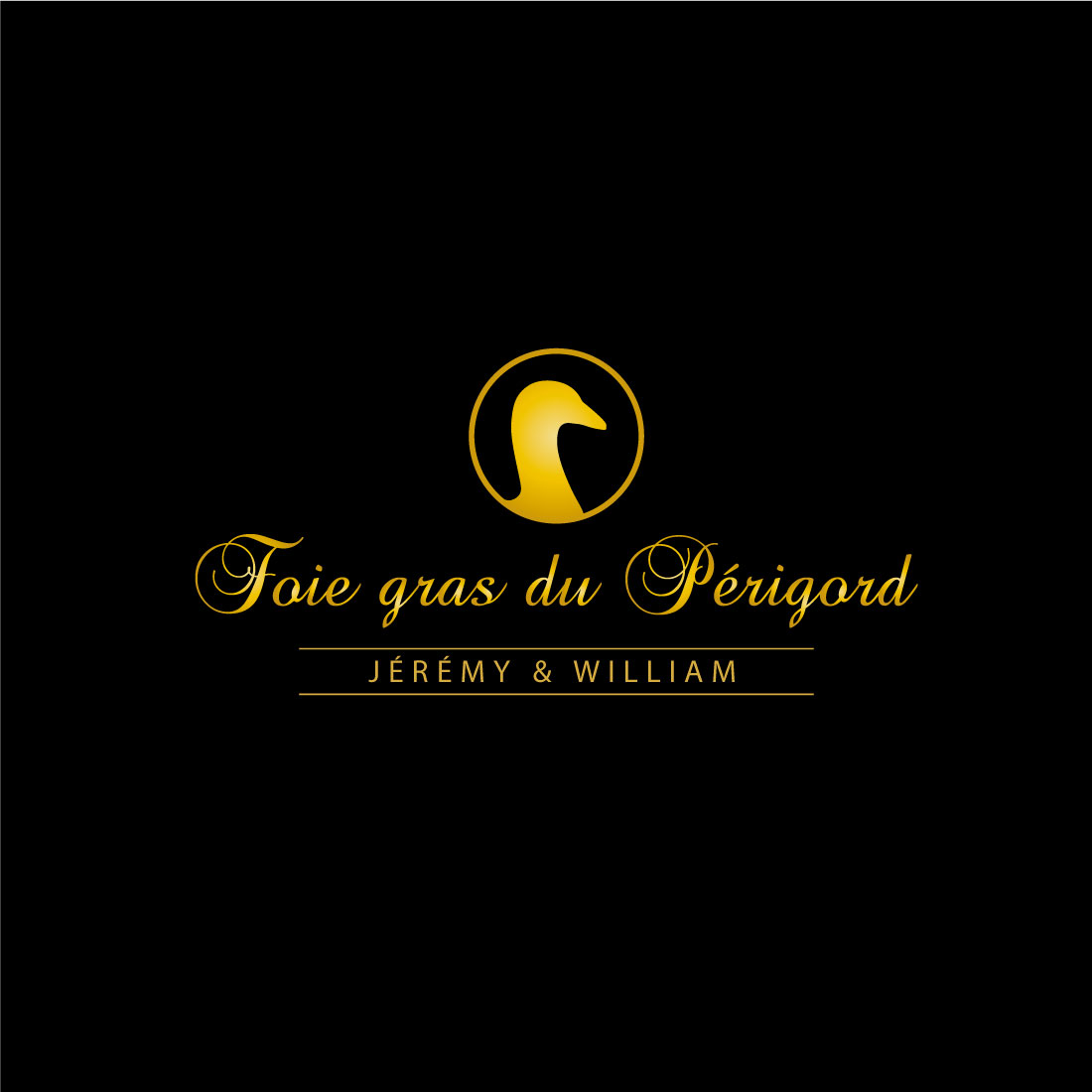 Foie Gras du Périgord – Producteur de foie gras Création logo et identité visuelle. Création d’un packaging, décliné sur la gamme
