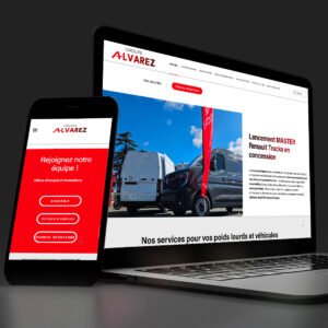 Site vitrine Groupe Alvarez