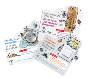 stickers eco-geste gite de france