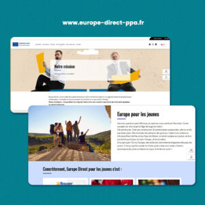 refonte site vitrine europe direct