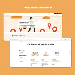Site vitrine Pistes Solidaires