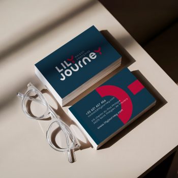 Cartes de visite Lily Journey