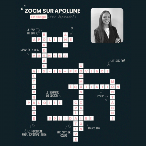 Présentation d'Apolline, stagiaire